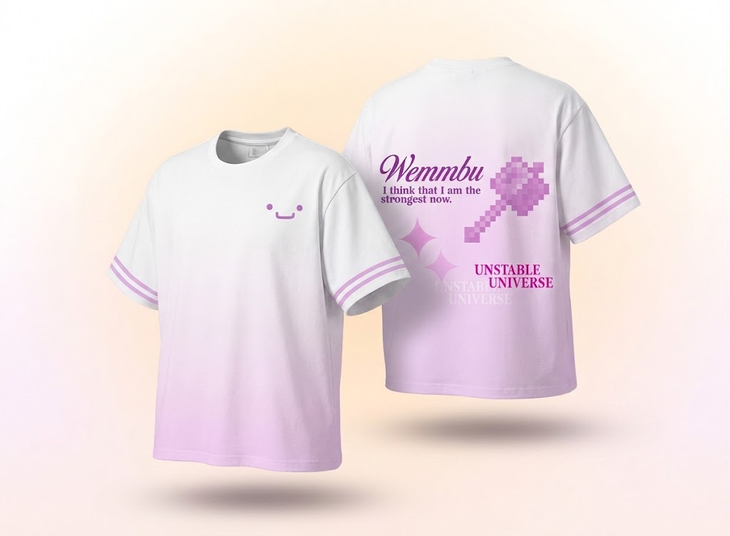 Wemmbu tee front and back